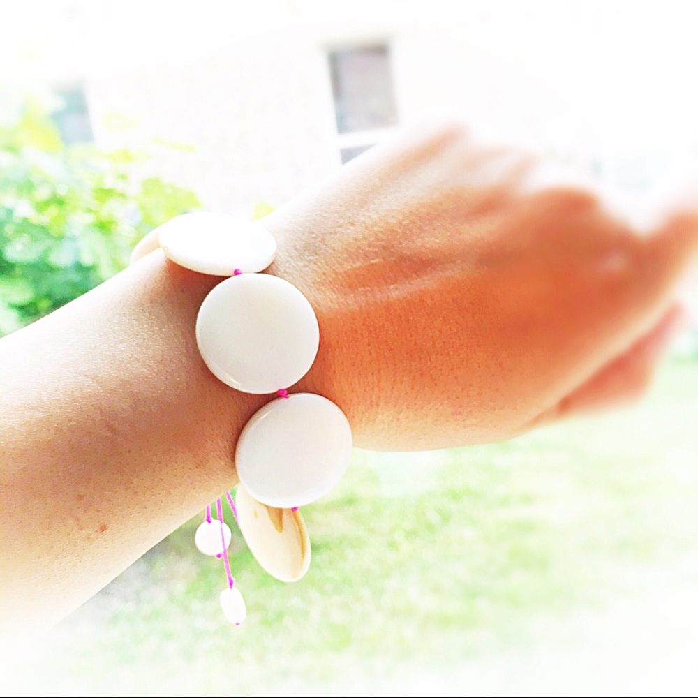 🌊🌴Perfect Circle Shell Bracelet🌴